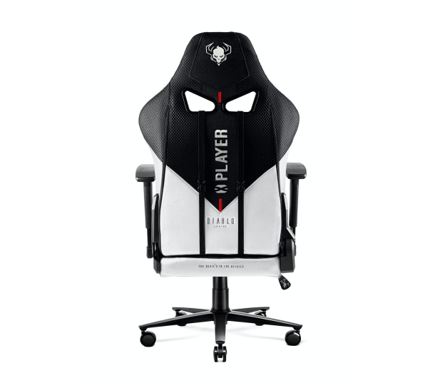 Diablo Chairs X-Player 2.0 Kido Biało-czarny - 1208675 - zdjęcie 2